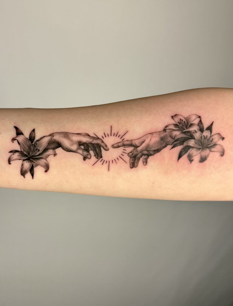 The spark of life tattoo with