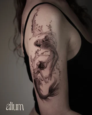 Instagram post from aliumtattoostudio. This post is in position 11.